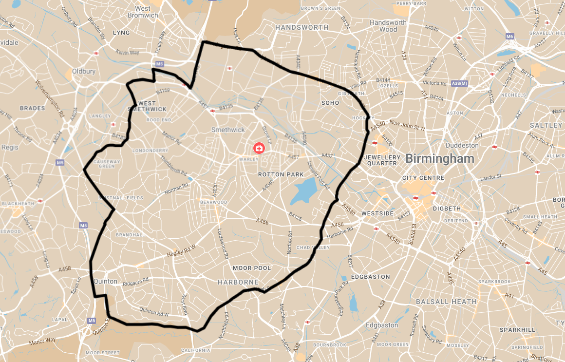 boundary map